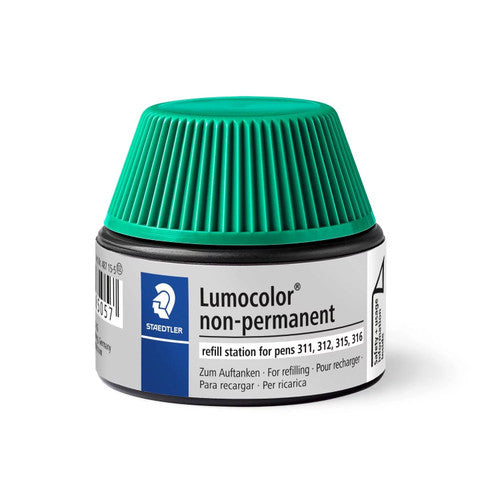 Staedtler 487 15-5 Lumocolor Refill Pot Non-Permanent Green