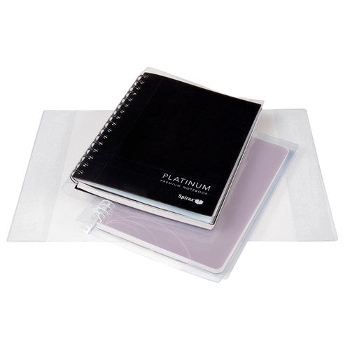 Contact 48859 Book Sleeves 9 x 7 Inch Clear Pack of 5
