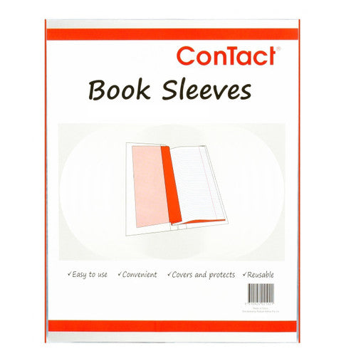 Contact 48860 Book Sleeves A4 Assorted Tinted Colours Pack of 25