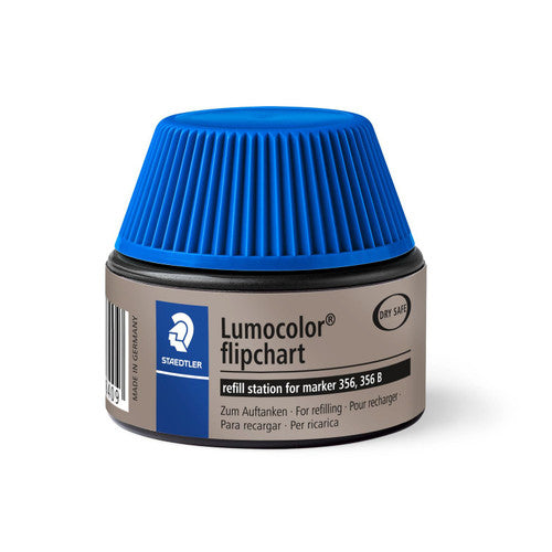 Staedtler 488 56-3 Lumocolor Refill Pot Flipchart Blue