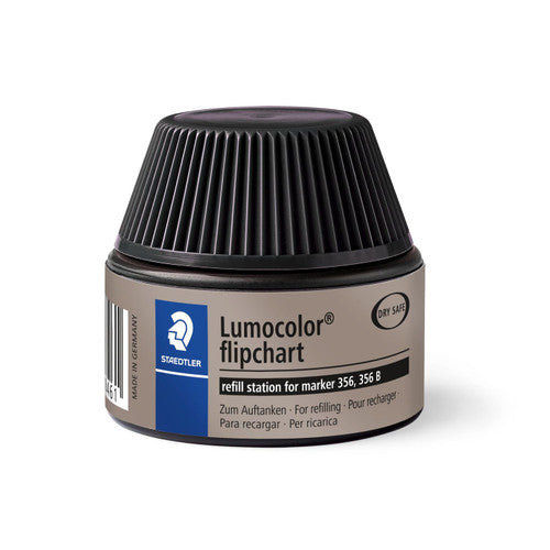 Staedtler 488 56-9 Lumocolor Refill Pot Flipchart Black