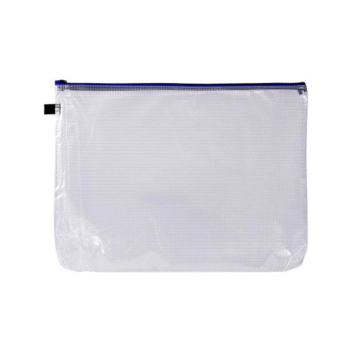 Avery Blue Handy Pouch A3 Zip Closure