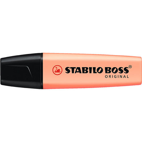 Stabilo Boss Original Pastel Highlighter Box of 10 Creamy Peach