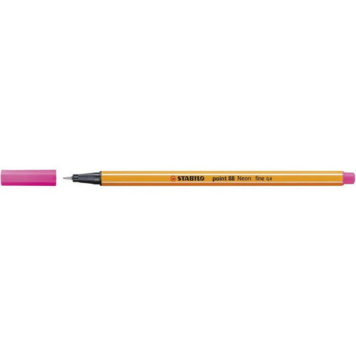 Stabilo Point 88 Fineliner 0.4mm Neon Pack of 10
