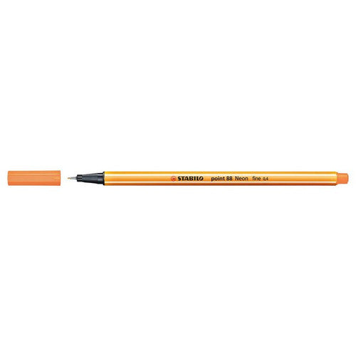 Stabilo Point 88 Fineliner 0.4mm Neon Pack of 10