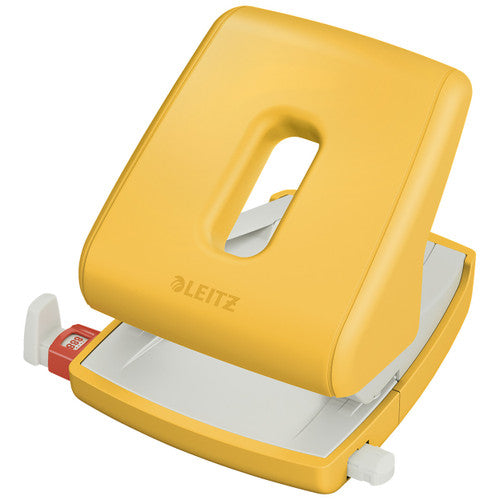 Leitz Cosy Punch 2 Hole 30 Sheet Warm Yellow