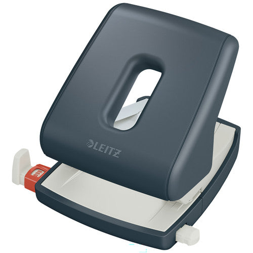 Leitz Cosy Punch 2 Hole 30 Sheet Velvet Grey