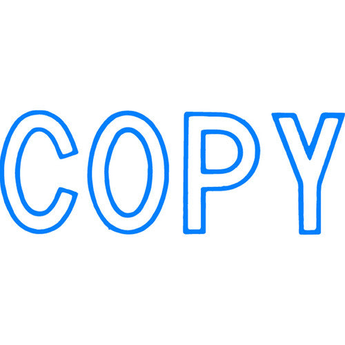 Xstamper Message Stamp Copy Blue