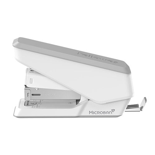 Fellowes LX840 Easypress Stapler with Microban 25 Sheets Half-Strip White