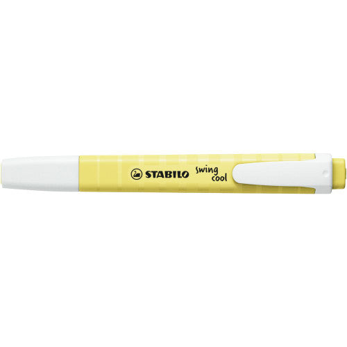 Stabilo Swing Cool Highlighter Pastel Yellow Box of 10