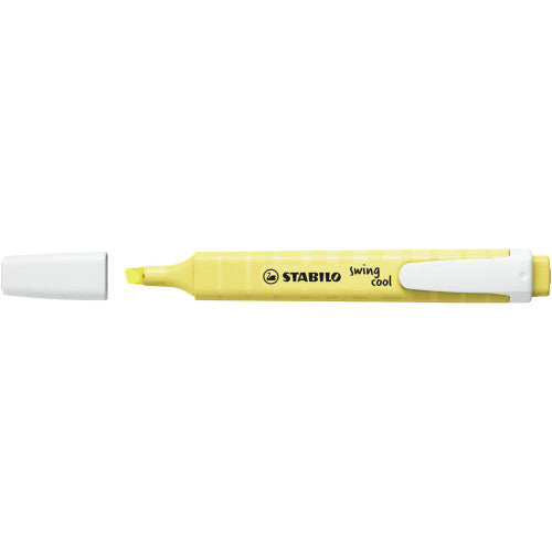 Stabilo Swing Cool Highlighter Pastel Yellow Box of 10