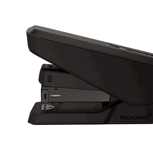 Fellowes LX840 Easypress Stapler with Microban 25 Sheets Half-Strip Black