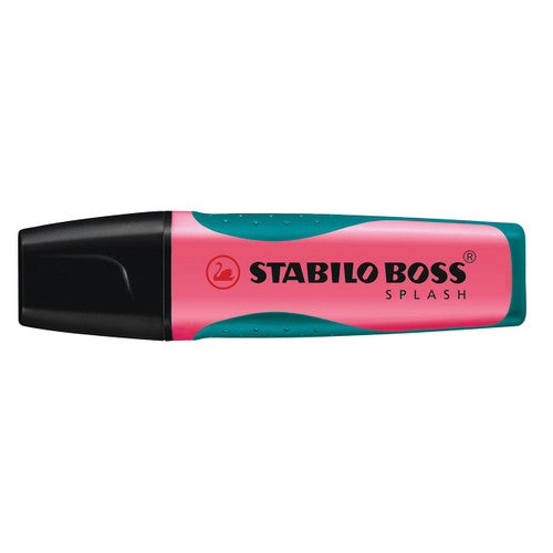 Stabilo Boss Splash Highlighter Box of 10 Pink
