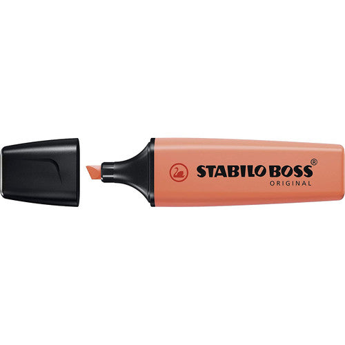 Stabilo Boss Original Pastel Highlighter Box of 10 Faded Coral Red