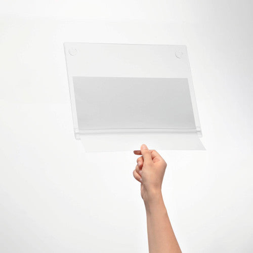 Water-Resistant Pocket A4 Self-Adhesive Transparent Pack 5
