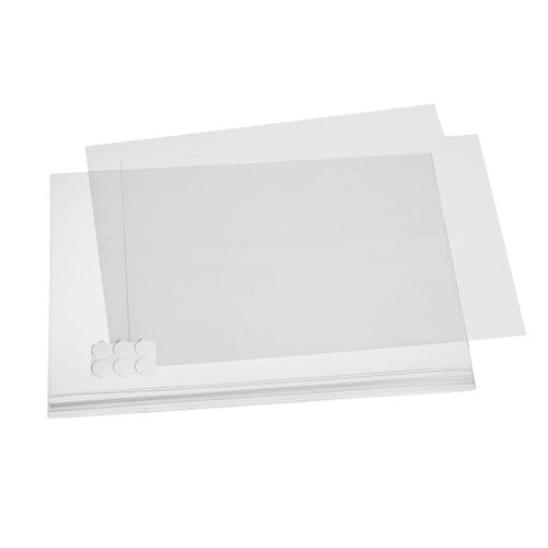 Water-Resistant Pocket A3 Self-Adhesive Transparent Pack 5