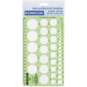 Staedtler Mars Professional Metric Circle Template 977 501