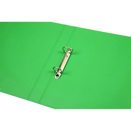 Marbig Ring Binder 25mm 2D Polyethylene A4 Green Box of 6