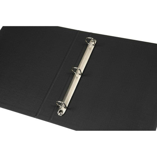 Marbig Ring Binder 25mm 3D Polyethylene A4 Black Box of 6