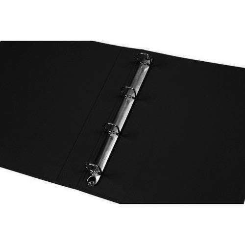 Marbig Ring Binder 25mm 4D Polyethylene A4 Black Box of 6