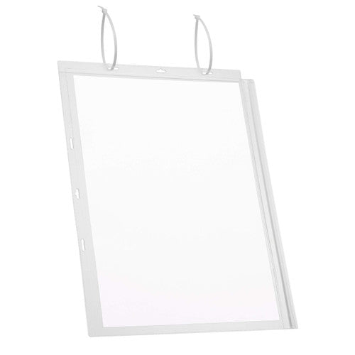 Water-Resistant Pocket A3 with Cable Ties Transparent Pack 5