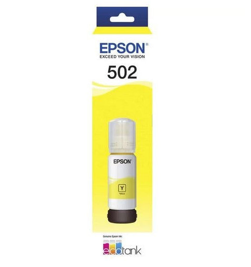 Epson C13T03K492 T502 Ecotank Ink Bottle Yellow