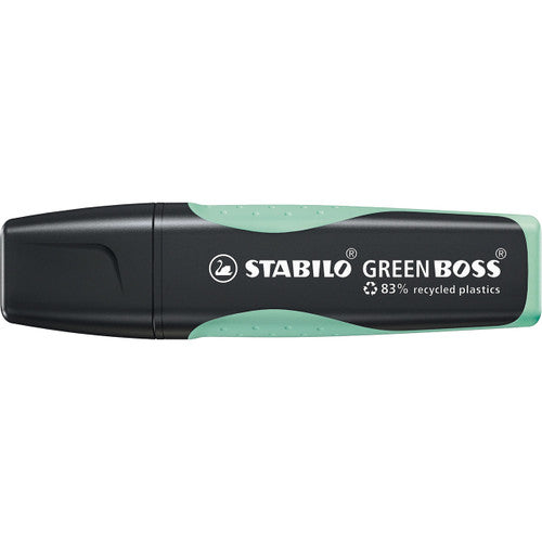 Stabilo Green Boss Pastel Highlighter Box of 10 Hint of Mint