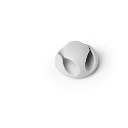 Cavoline Self-Adhesive Cable Clips 2 Grey Pack 10