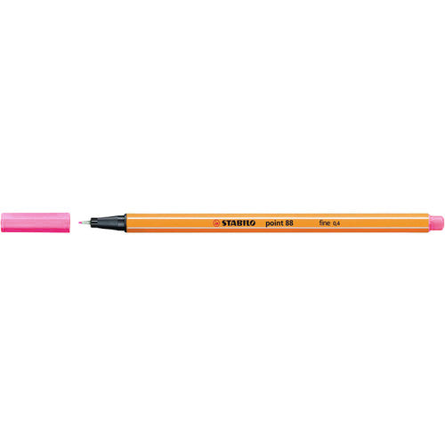 Stabilo Point 88 Fineliner Light Pink Box of 10