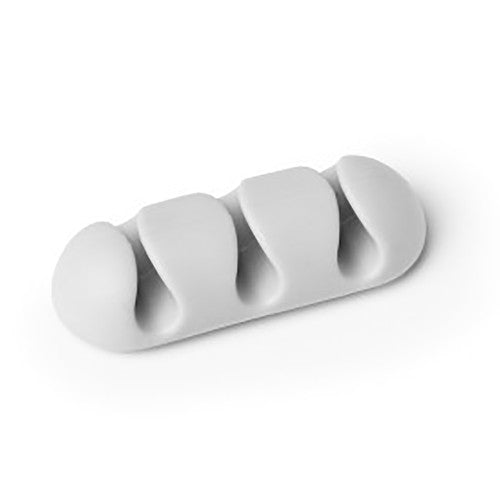 Cavoline Self-Adhesive Cable Clips 3 Grey Pack 10