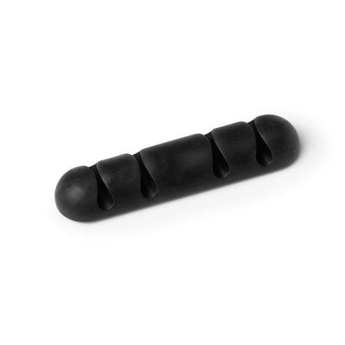 Cavoline Self-Adhesive Cable Clips 4 Graphite Pack 10