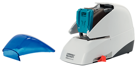 Rapid 5050E Electric Stapler White Blue