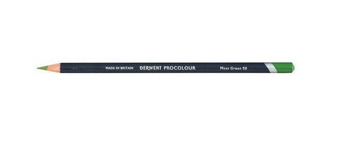 Derwent Procolour Pencil Moss Green Box of 6