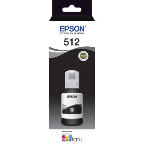 Epson C13T00G192 T512 Ecotank Ink Bottle Black