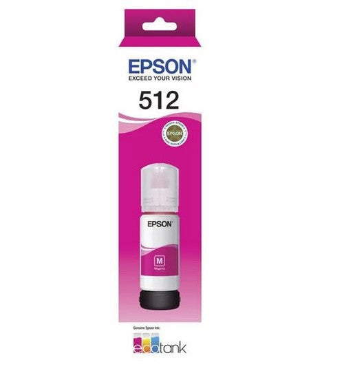 Epson C13T00H392 T512 Ecotank Ink Bottle Magenta
