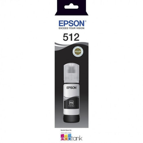 Epson C13T00H192 T512 Ecotank Ink Bottle Photo Black