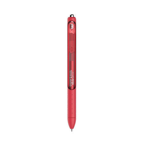 Papermate Inkjoy Retractable Gel Pen 0.7mm Red Box of 12