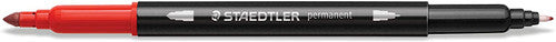Staedtler 3187 TB36 Double-Ended Permanent Pens Wallet of 36 Assorted Colours