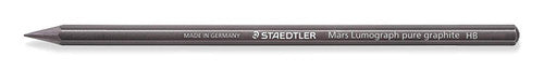 Staedtler 100G M6 Mars Lumograph Full Graphite Assorted Pencils Tin of 6