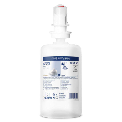 Tork Mild Foam Soap S4 1000ml Carton of 6