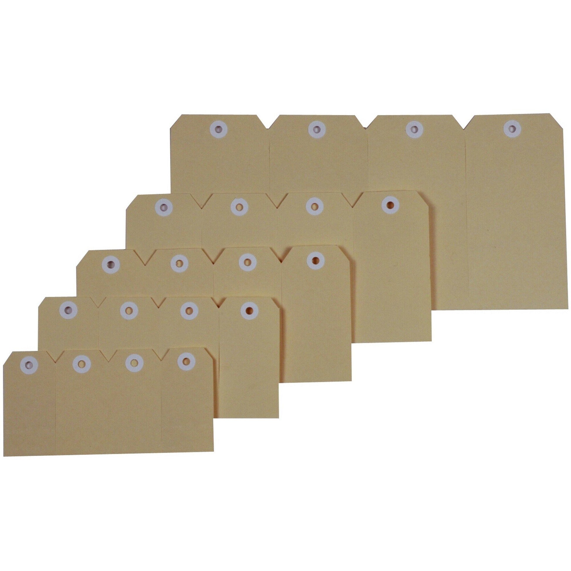 Esselte Shipping Tags No.1 35x70mm Buff Pack