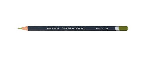 Derwent Procolour Pencil Olive Green Box of 6