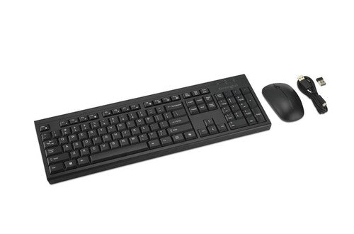 Kensington KM270 EQ Rechargeable Wireless Keyboard and Mouse Black