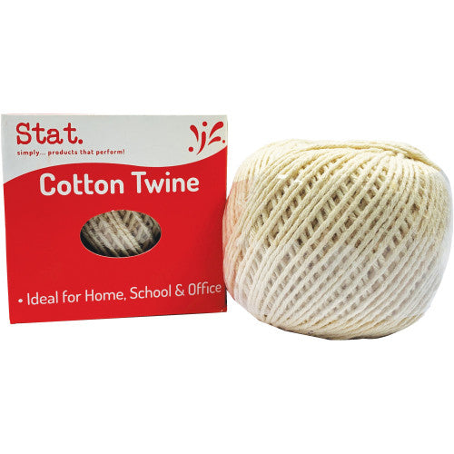 Cotton Twine White 80m Box of 12