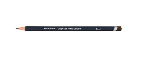 Derwent Procolour Pencil Sepia Box of 6