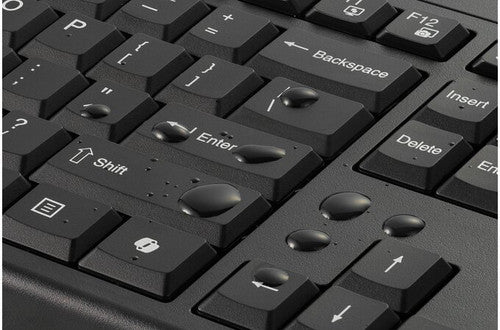 Kensington KB270 EQ Rechargeable Full-Size Wireless Keyboard Black