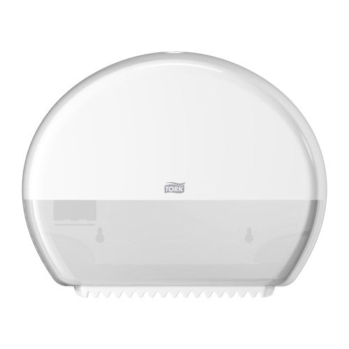 Tork Mini Jumbo Toilet Roll Dispenser T2 System White