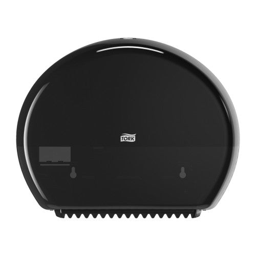 Tork Mini Jumbo Toilet Roll Dispenser T2 System Black