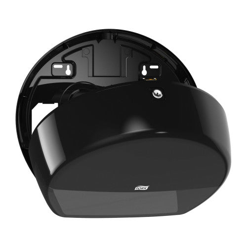 Tork Mini Jumbo Toilet Roll Dispenser T2 System Black