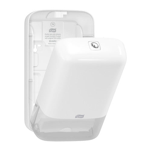 Tork Folded Toilet Paper Dispenser T3 System White